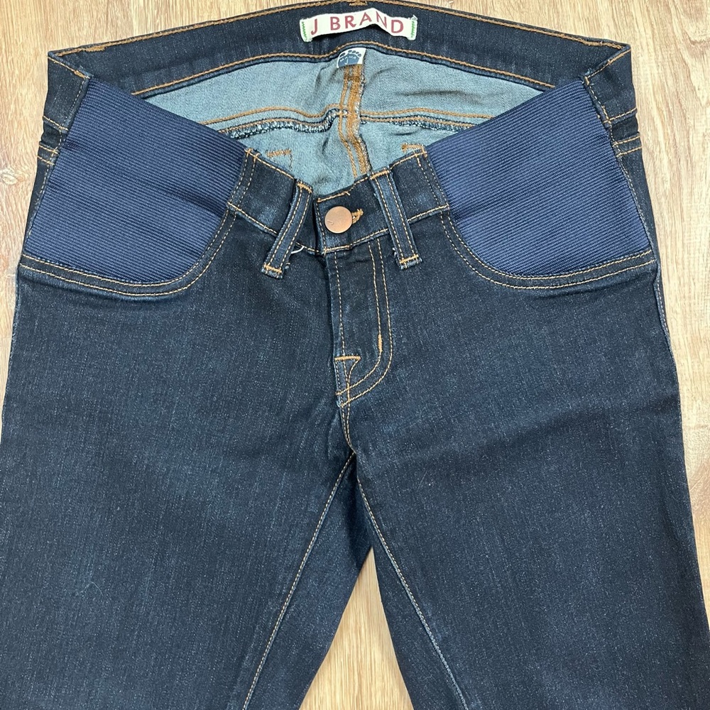 J Brand Maternity Dark Wash Jeans 25
